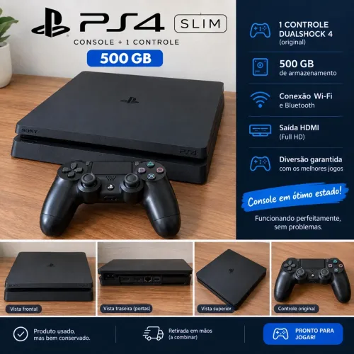 Playstation PS4 - Único Dono