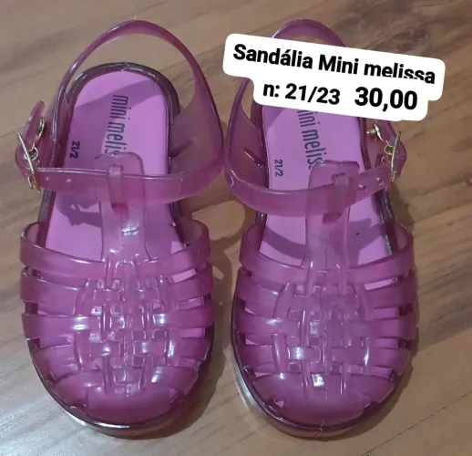 Sandália melissa n: 21/23