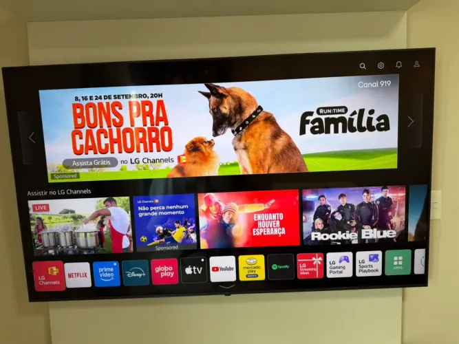 Smart TV LG 65? 4K UHD com Controle Smart Magic