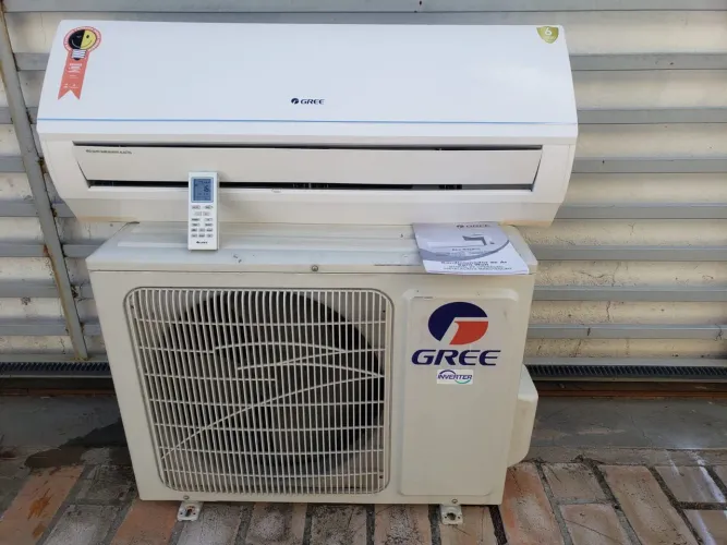 AR CONDICIONADO G.R.E.E ECO GARDEN INVERTER 12MIL BTUS EXTRA!