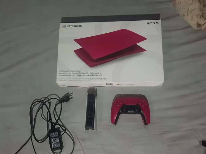Ps5 Controle + base + tampa