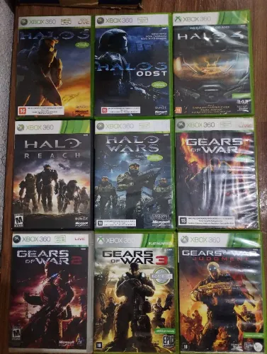 Jogos Xbox 360 originais (praticamente novos) R$ 80,00 cada