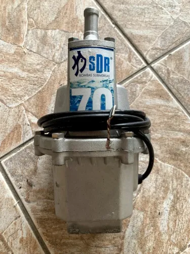 BOMBA SUBMERSA SDR 70 - NOVA, NUNCA USADA