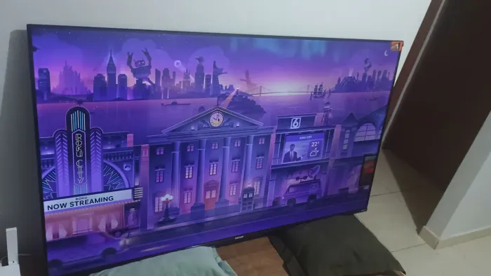 TV 4k SEMP 50 polegadas EXTREMAMENTE NOVA