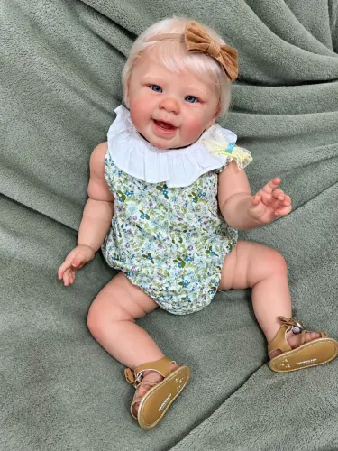 Bebê reborn albina maize em promoção