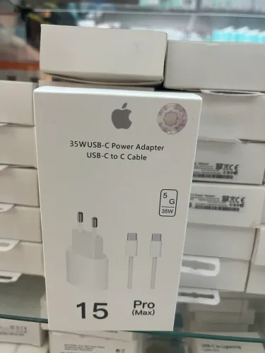 Carregador iPhone Turbo 20W Porta USB-C + Cabo Tipo-C, Compatível com Iphone 15, 16 e 17