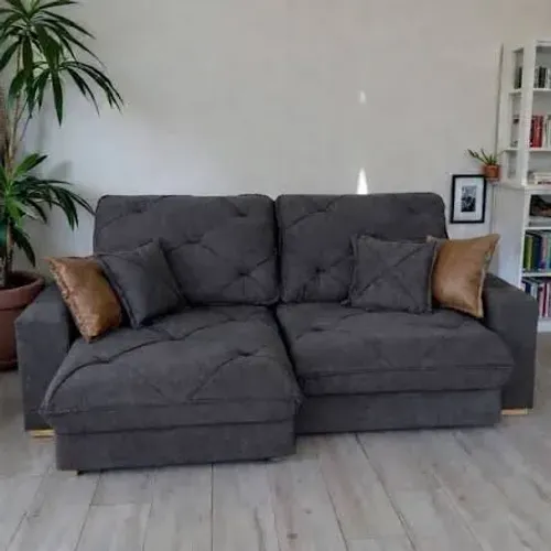 Sofá reetrátil luxo 2.30 largura Pillow alto 