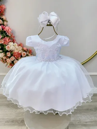 Vestido batizado infantil