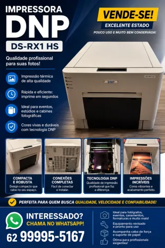 Impressora dnp de revelar fotos 