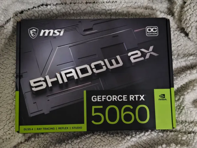 Placa de vídeo RTX 5060 8GB Shadow 2x MSI