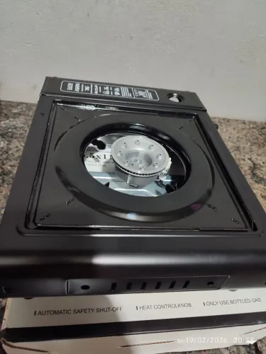 Fogareiro portátil com refil