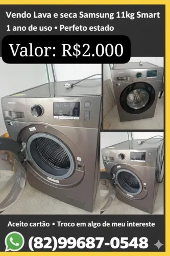 Lava e Seca Samsung 11 KG Smart