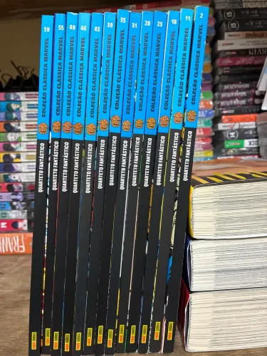 Coleção Clássica Marvel só Quarteto Fantástico