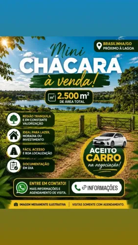 Vendo ou troco chácara