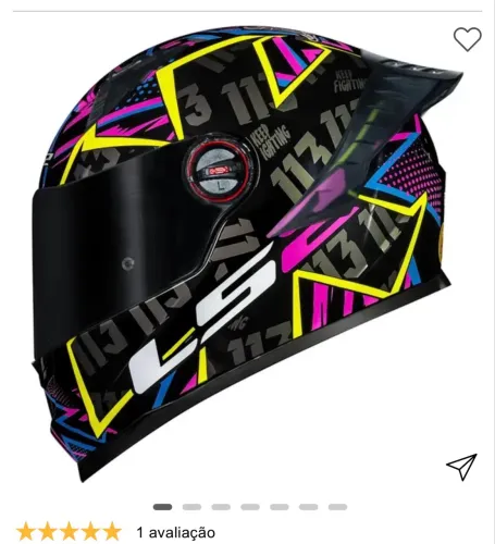 Capacete Ls2 FF358 Classic Pro Tam60