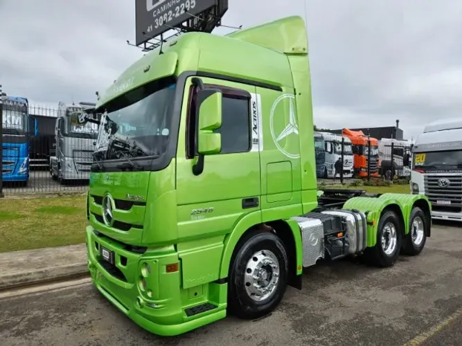 Mercedes Benz Actros 2546 6x2 Ano 2020 Automático Ar Condicionado Pronta Entrega