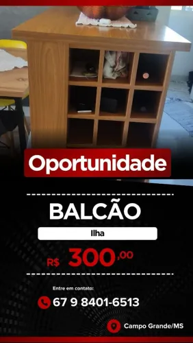 Balcão com adega
