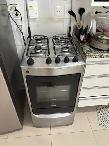 Fogão 4 bocas Inox Consul