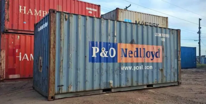 Container bruto (transporte sem munck)