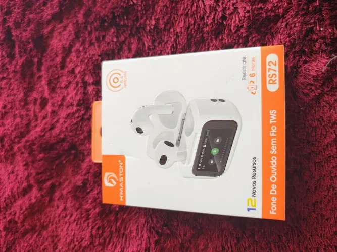 Fone Hmaston RS72 bluetooth com tela