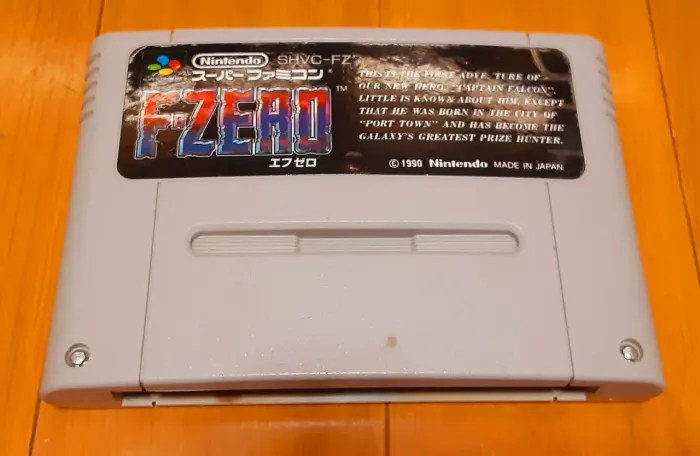 Cartucho jogo Fzero Super Nintendo Japones
