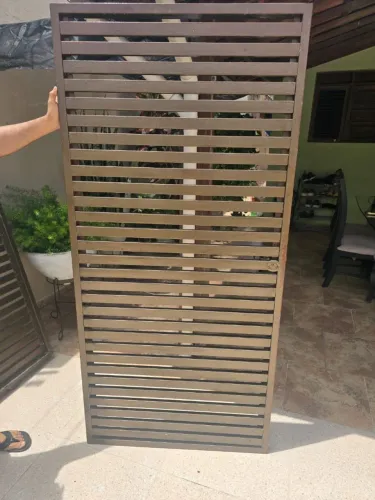 Portão galvanizado 