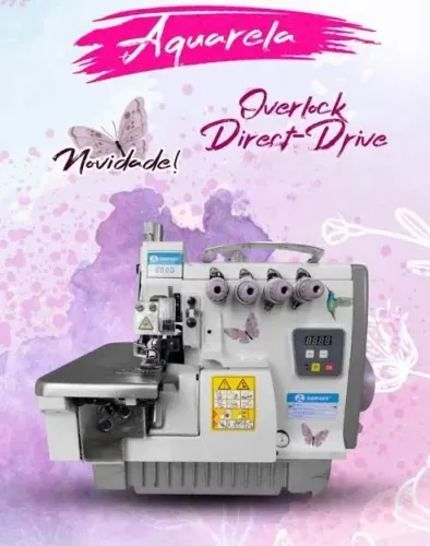 Máquina Overloque 3 fios SA-DS-6800DE-3/DD