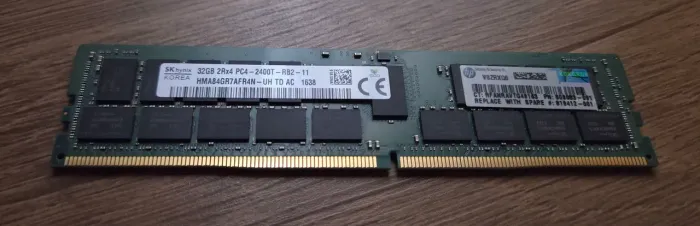 32GB Memória RAM DDR4 ECC 2400MHz
