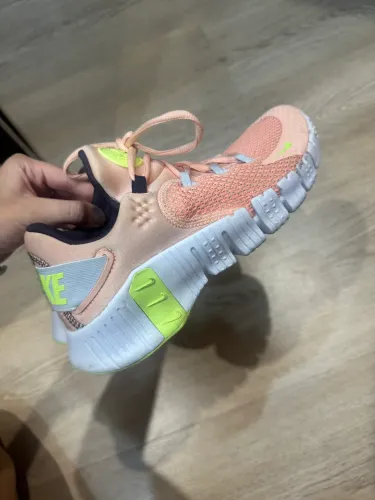 Tênis Nike Arctic Orange Ghost Green Futebol Cinza