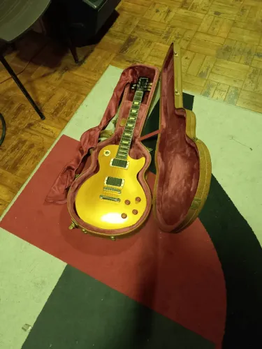 Guitarra Epiphone lespaul standard gold top 2009