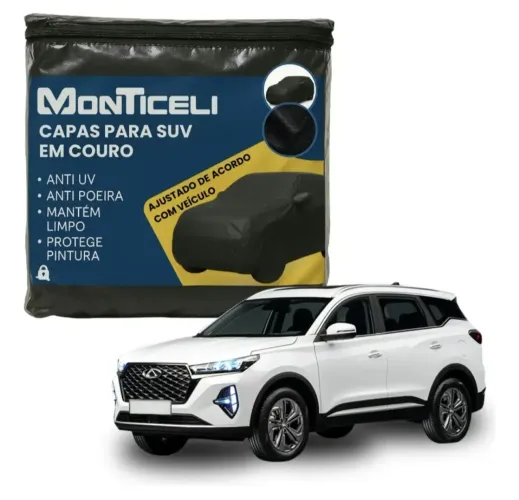 Capa Nova para Carro Tiggo 7 em Couro Ecológico Forrado