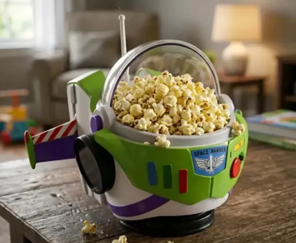 Balde de pipoca buzz lightyear lacrado
