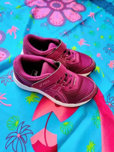 Tênis infantil menina Asics - Tamanho 27