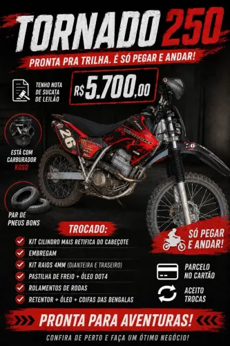 Tornado de trilha