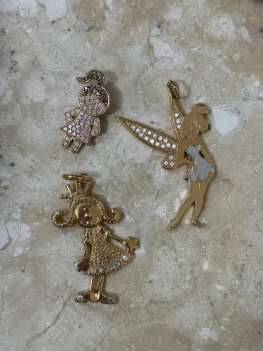 Pingentes de colar rommanel- perfeito estado