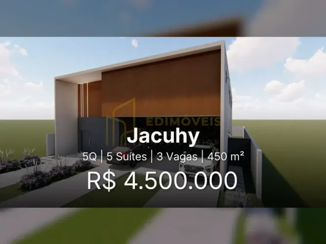 Mansão Exclusiva em Jacuhy: Conforto e Modernidade em Serra ES