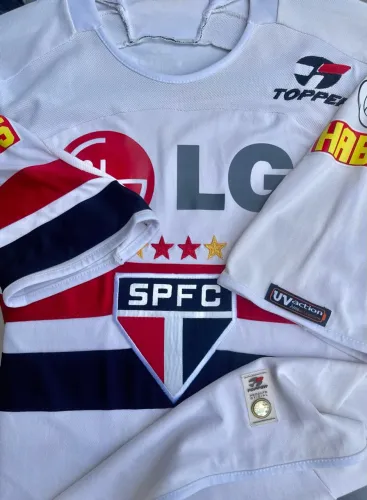 Camisa do São Paulo 2005 libertadores 2005