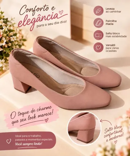 Sapato Scarpin Feminino Beira Rio 36