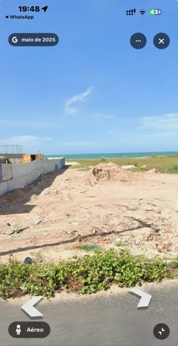 Terreno beira mar GADO BRAVO