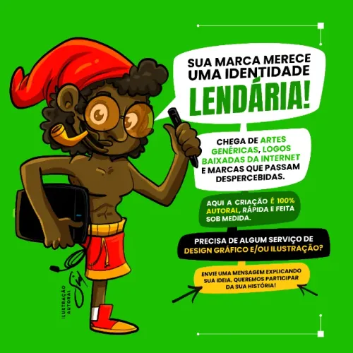IDENTIDADE VISUAL PROFISSIONAL | LOGO ? MASCOTE ? ILUSTRAÇÃO ? VETORIZAÇÃO