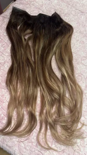 Mega hair brasileiro do Sul em tic tac
