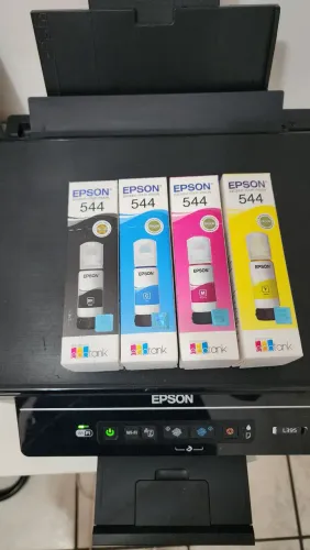 Impressora Epson L395 funcionando e todo original