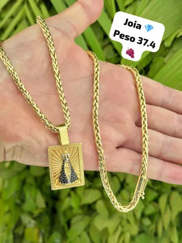 Corrente de ouro 18k 37.4g Nova | Exclusividade | Certificado de garantia