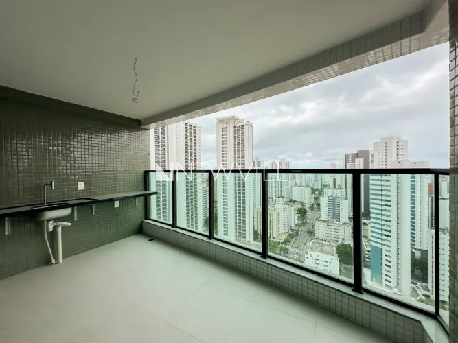 Boa Viagem  103,75m², 3 suítes e varanda gourmet | Recife