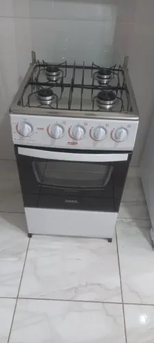 Fogão a gás 4 trempe