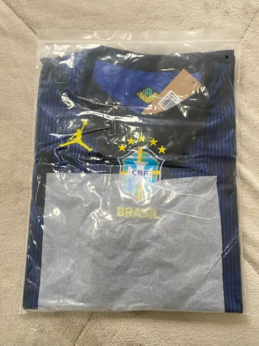 Camisa Brasil Reserva 26/27 - Masculina Azul Torcedor - Tamanho GG
