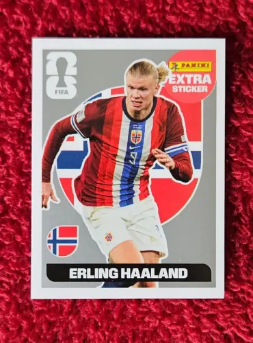 Figurinha Legend prata Haaland