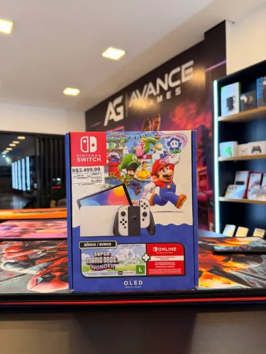 Nintendo Switch oled + mario Wonder