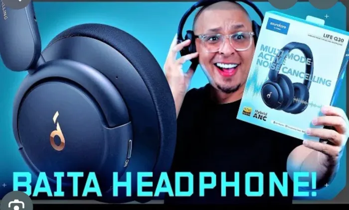 Soundcore Anker q30 lacrado na caixa novo anc bom demais ! Dark blue, edição especial !