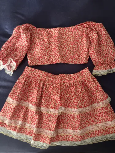 conjunto junino - veste 38/40